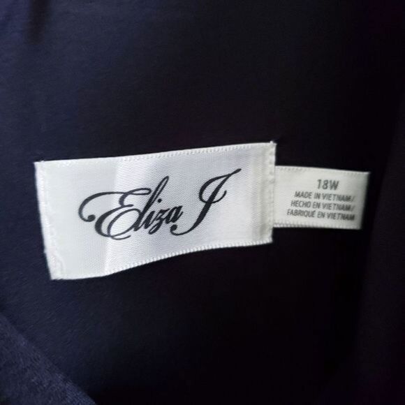 Eliza J‎ Black Sleeveless Peplum Jumpsuit - Picture 5 of 6